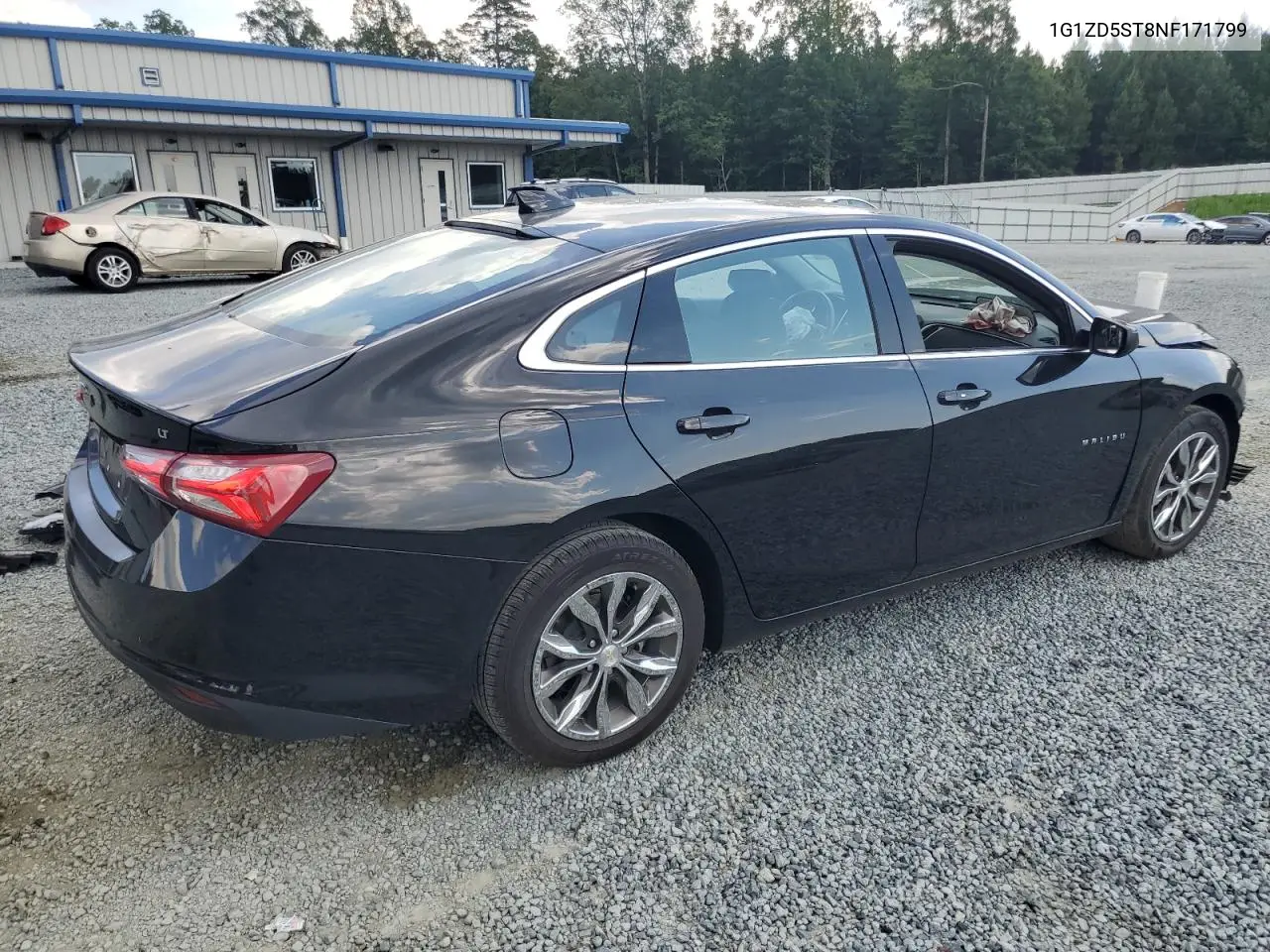 2022 Chevrolet Malibu Lt VIN: 1G1ZD5ST8NF171799 Lot: 62425135