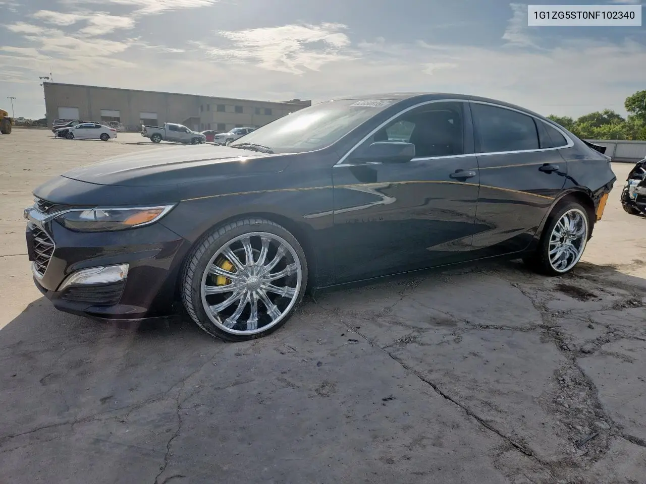 2022 Chevrolet Malibu Rs VIN: 1G1ZG5ST0NF102340 Lot: 62650815