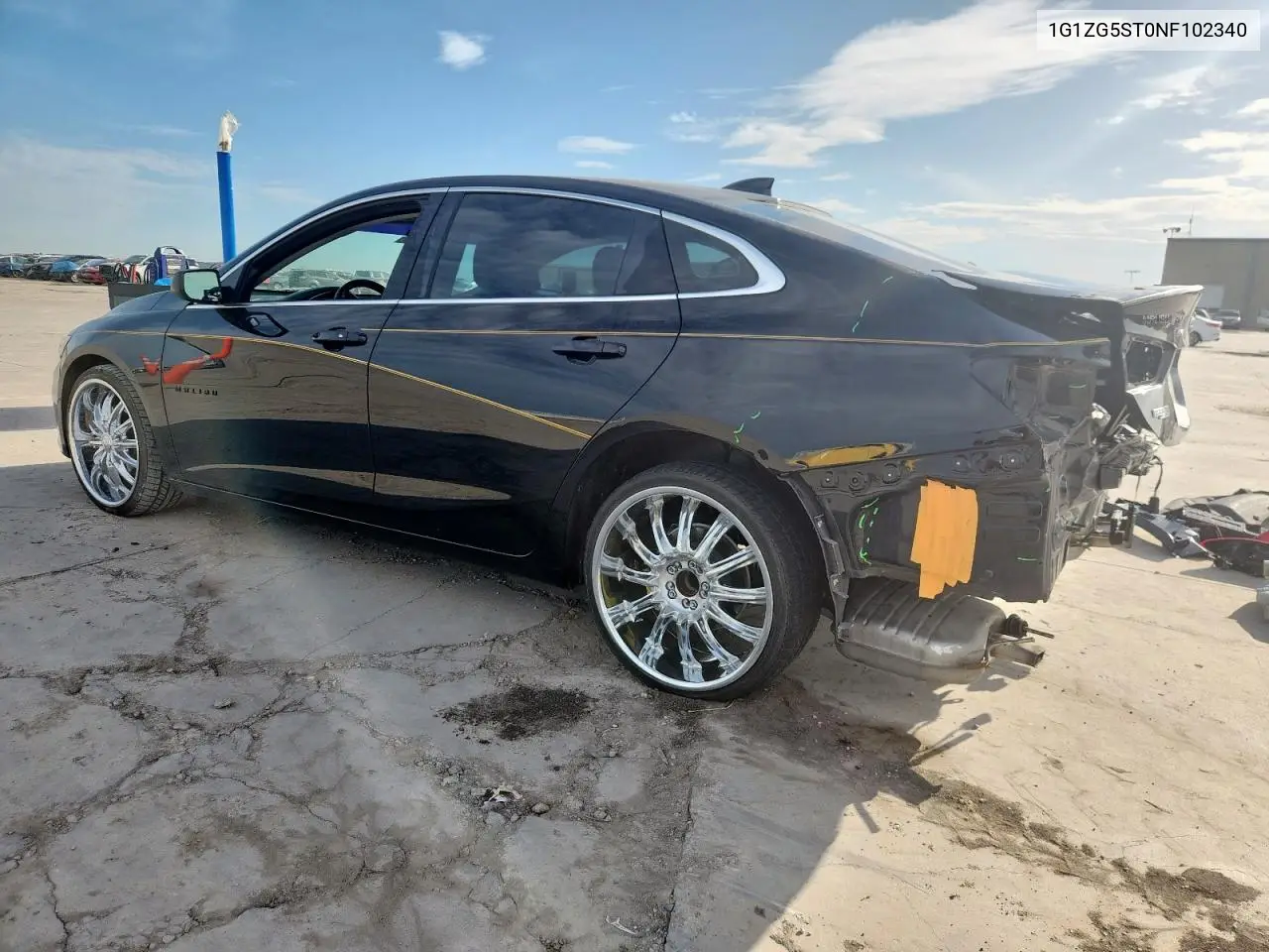 2022 Chevrolet Malibu Rs VIN: 1G1ZG5ST0NF102340 Lot: 62650815