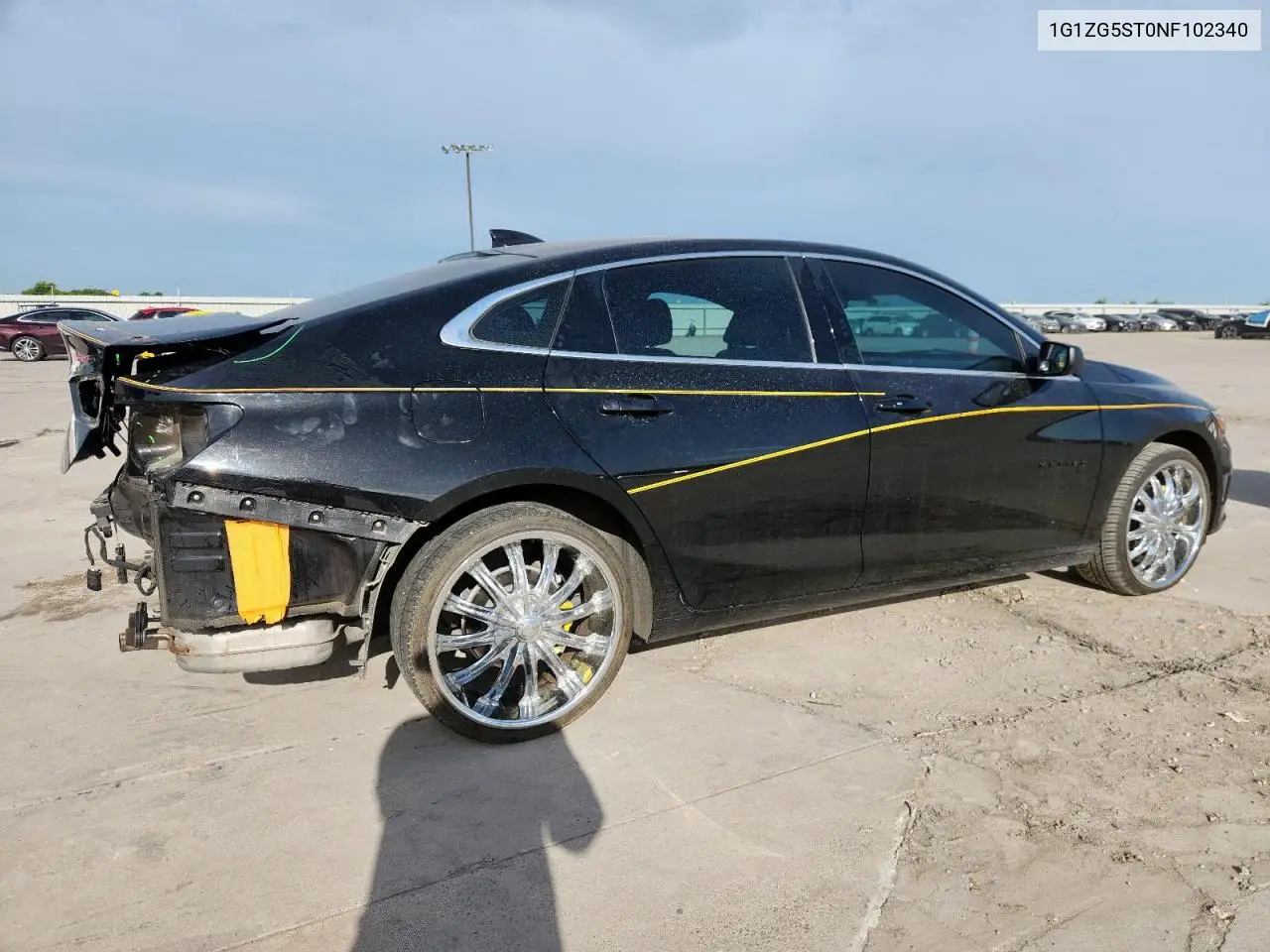 2022 Chevrolet Malibu Rs VIN: 1G1ZG5ST0NF102340 Lot: 62650815