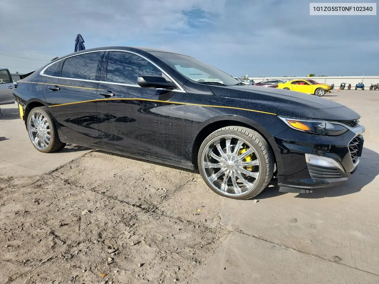 2022 Chevrolet Malibu Rs VIN: 1G1ZG5ST0NF102340 Lot: 62650815