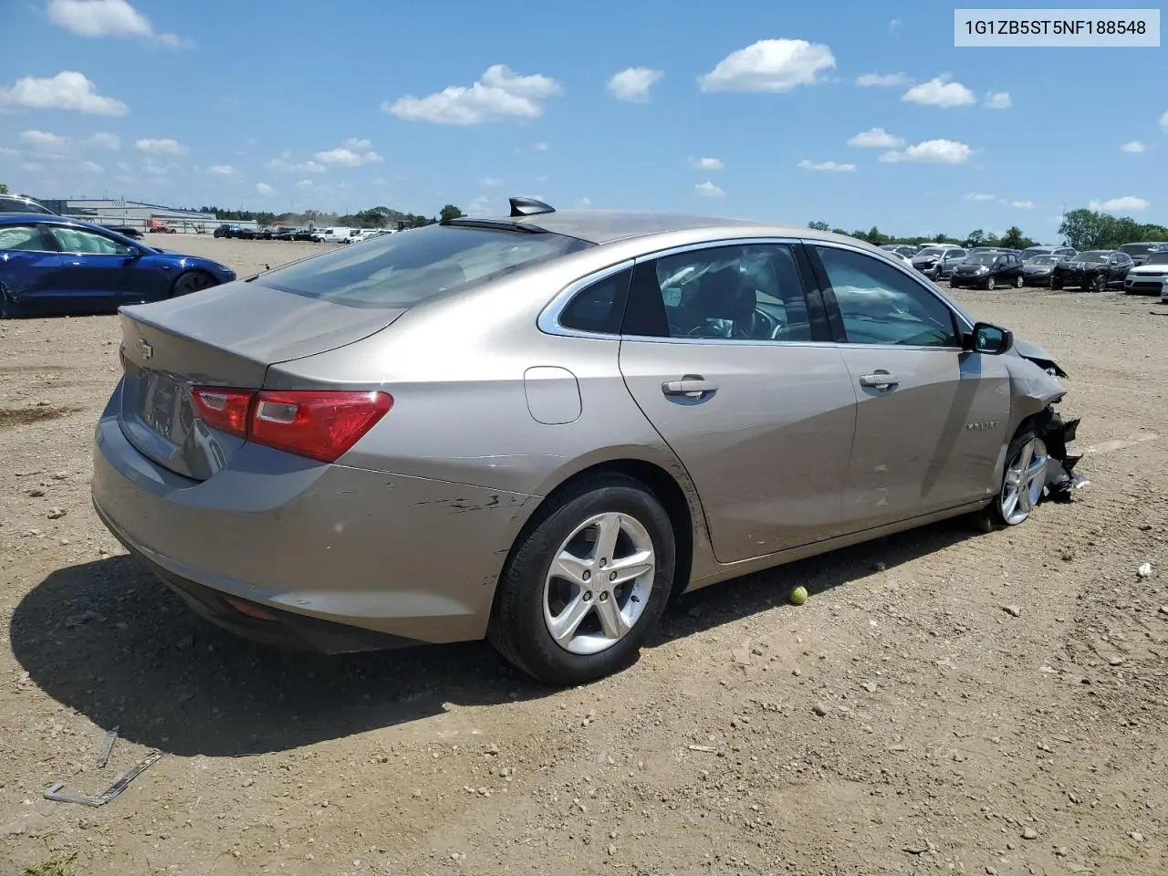 2022 Chevrolet Malibu Ls VIN: 1G1ZB5ST5NF188548 Lot: 62665515