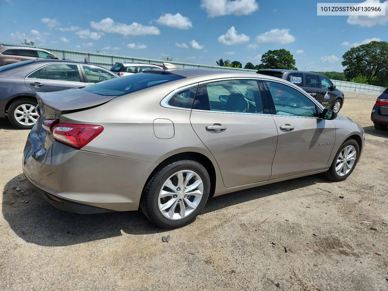 2022 Chevrolet Malibu Lt VIN: 1G1ZD5ST5NF130966 Lot: 62854105