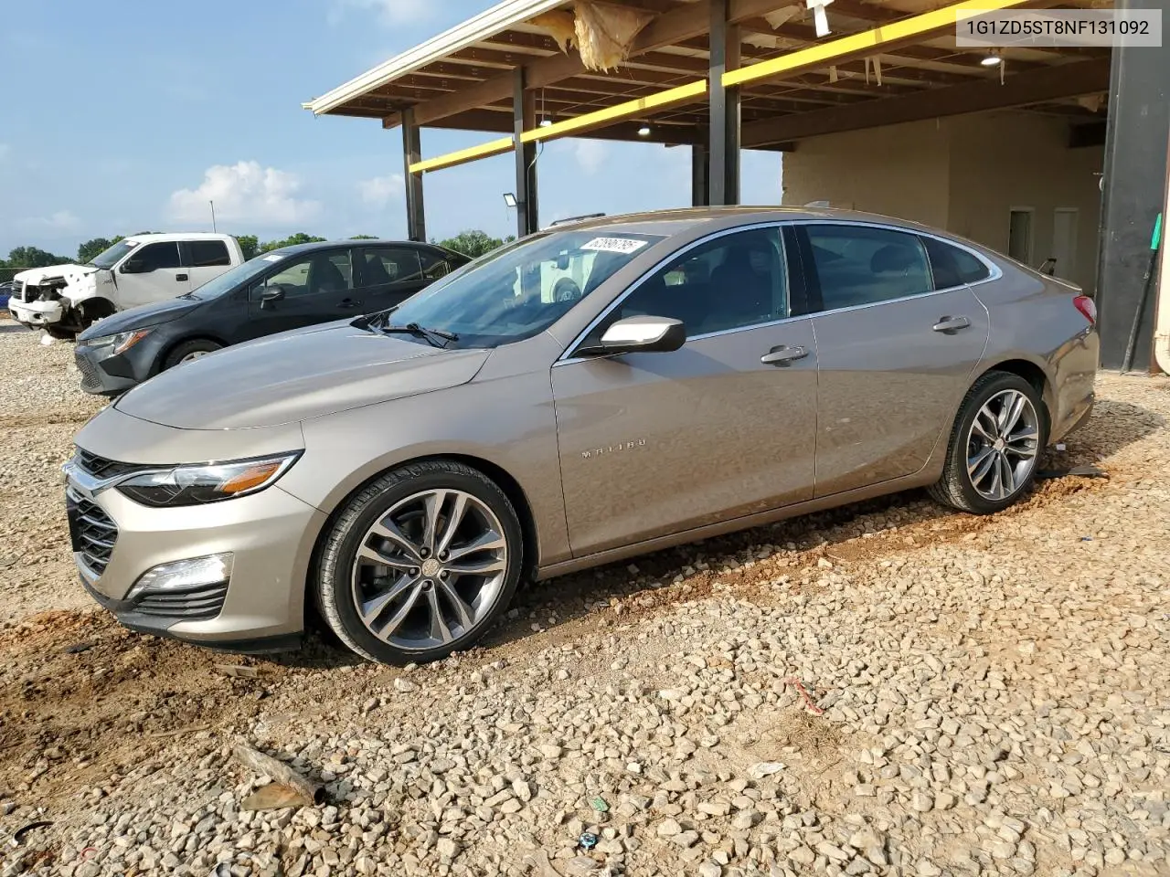 2022 Chevrolet Malibu Lt VIN: 1G1ZD5ST8NF131092 Lot: 62896795