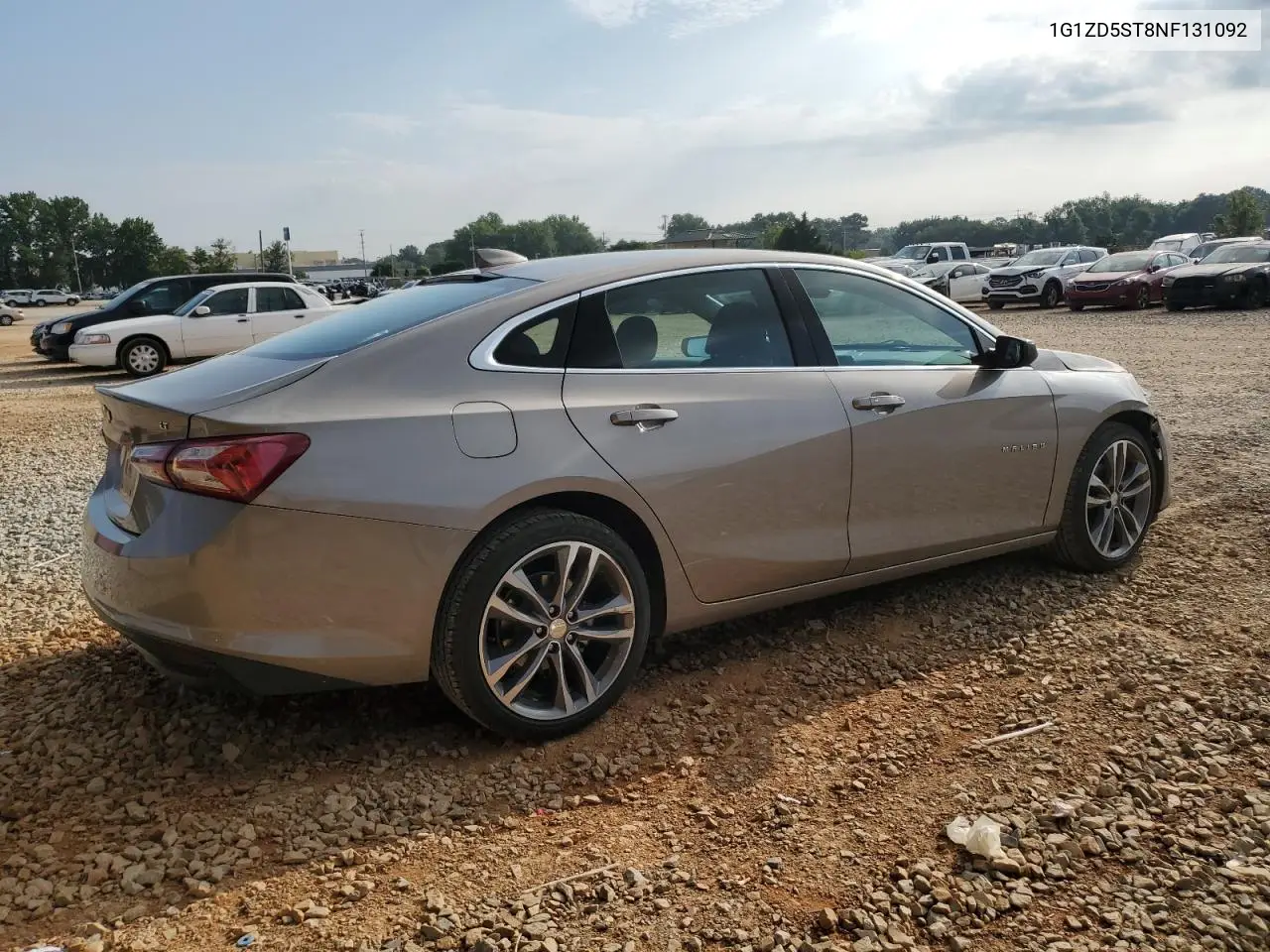 2022 Chevrolet Malibu Lt VIN: 1G1ZD5ST8NF131092 Lot: 62896795
