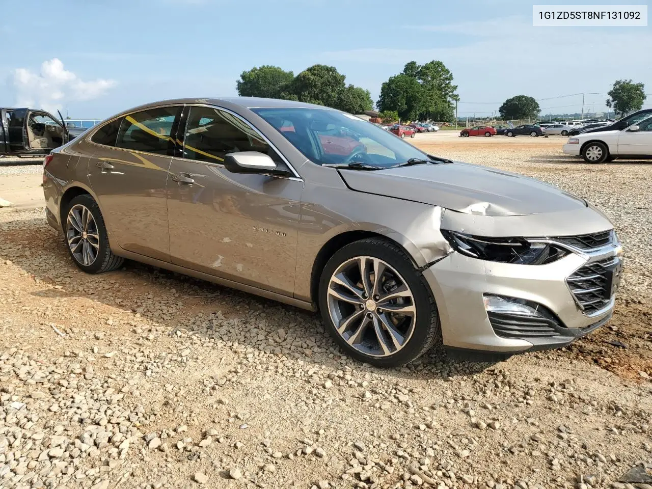 2022 Chevrolet Malibu Lt VIN: 1G1ZD5ST8NF131092 Lot: 62896795