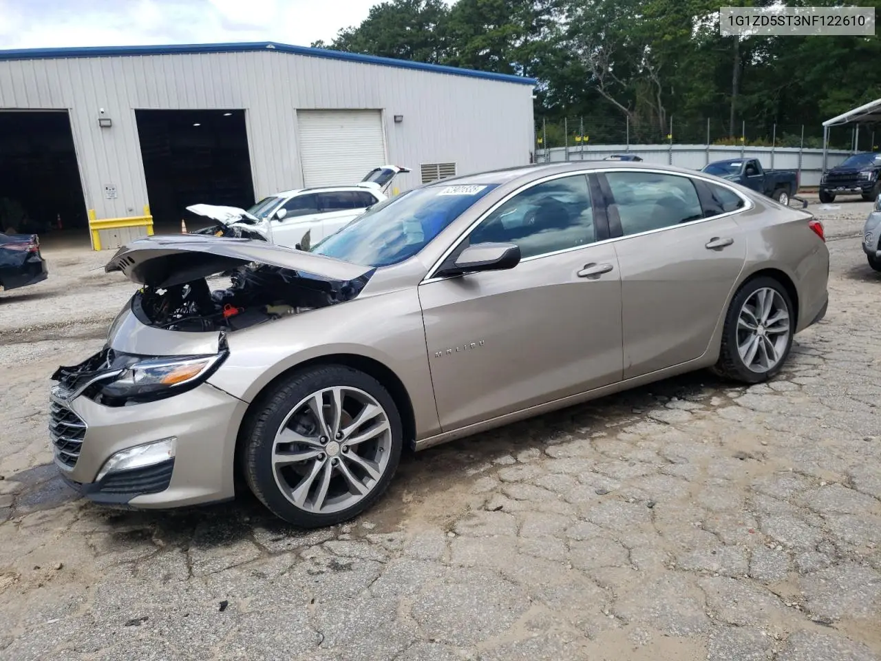 2022 Chevrolet Malibu Lt VIN: 1G1ZD5ST3NF122610 Lot: 62901835