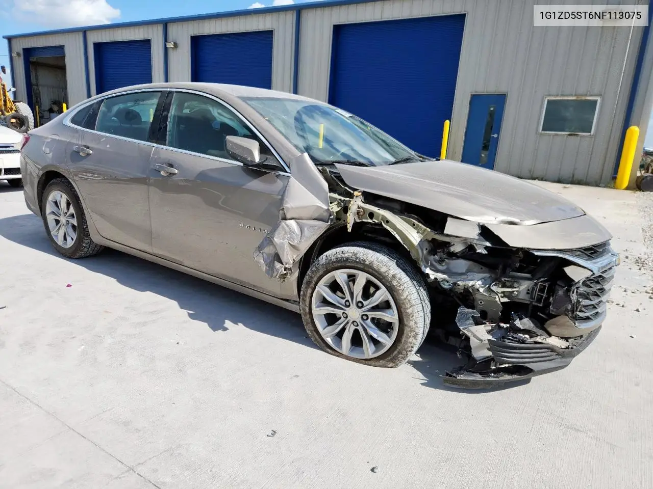 2022 Chevrolet Malibu Lt VIN: 1G1ZD5ST6NF113075 Lot: 62907025