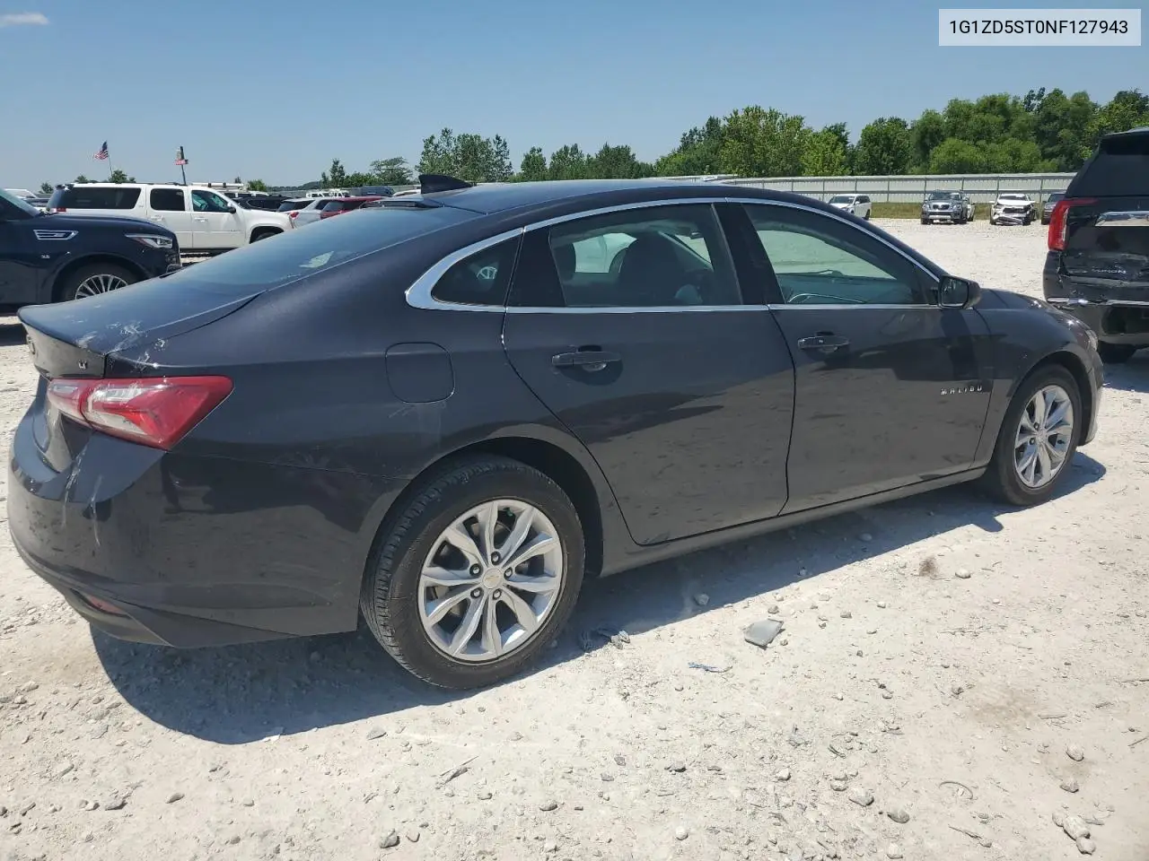 2022 Chevrolet Malibu Lt VIN: 1G1ZD5ST0NF127943 Lot: 63011985