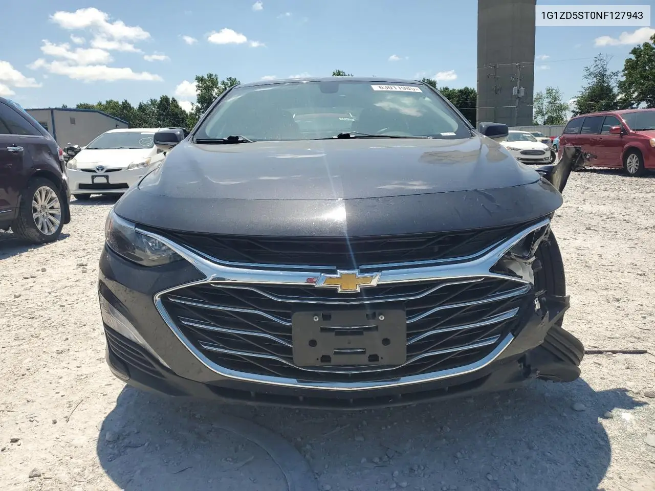 2022 Chevrolet Malibu Lt VIN: 1G1ZD5ST0NF127943 Lot: 63011985