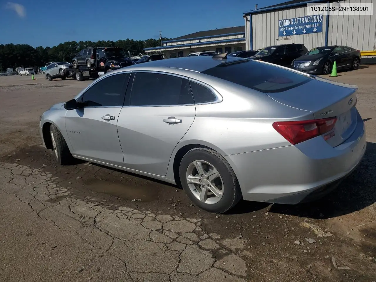 2022 Chevrolet Malibu Ls VIN: 1G1ZC5ST2NF138901 Lot: 65359815