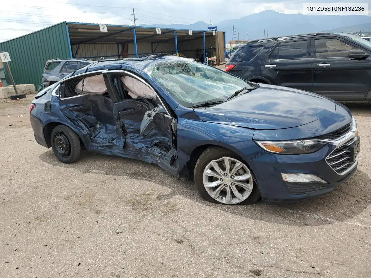 2022 Chevrolet Malibu Lt VIN: 1G1ZD5ST0NF132236 Lot: 65511065