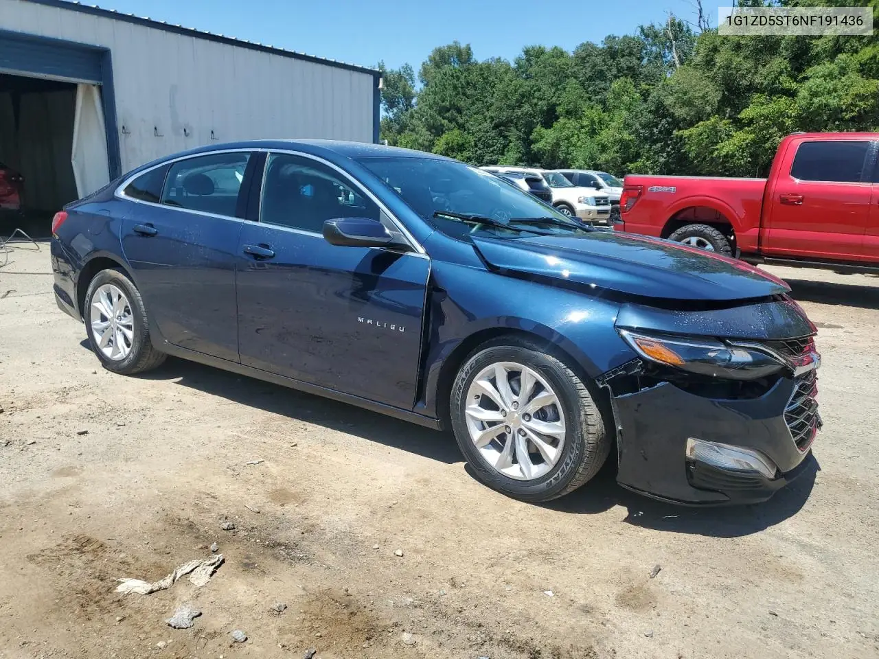 2022 Chevrolet Malibu Lt VIN: 1G1ZD5ST6NF191436 Lot: 65920215