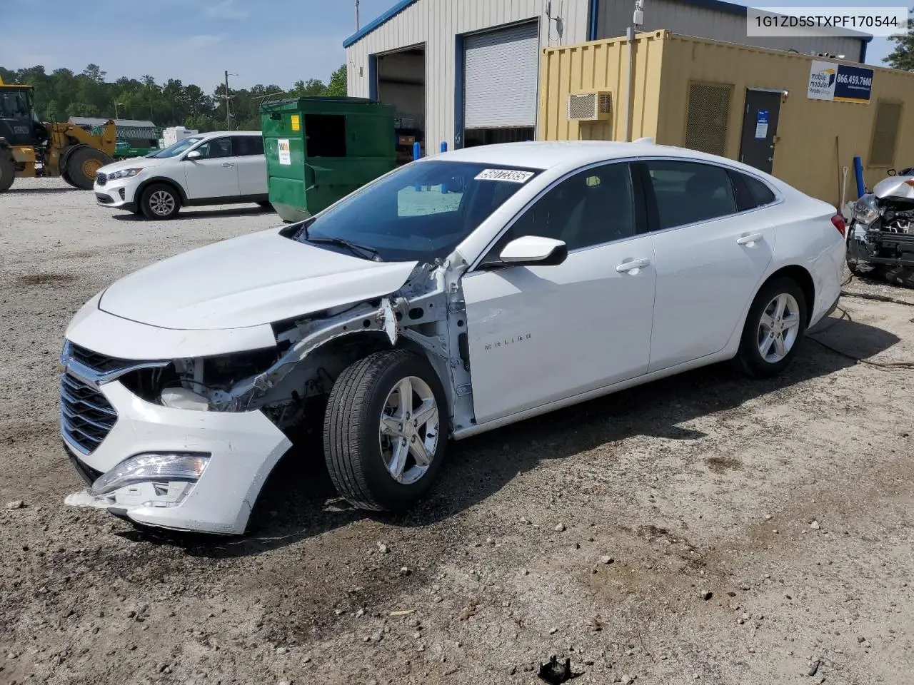 2023 Chevrolet Malibu Lt VIN: 1G1ZD5STXPF170544 Lot: 56072385