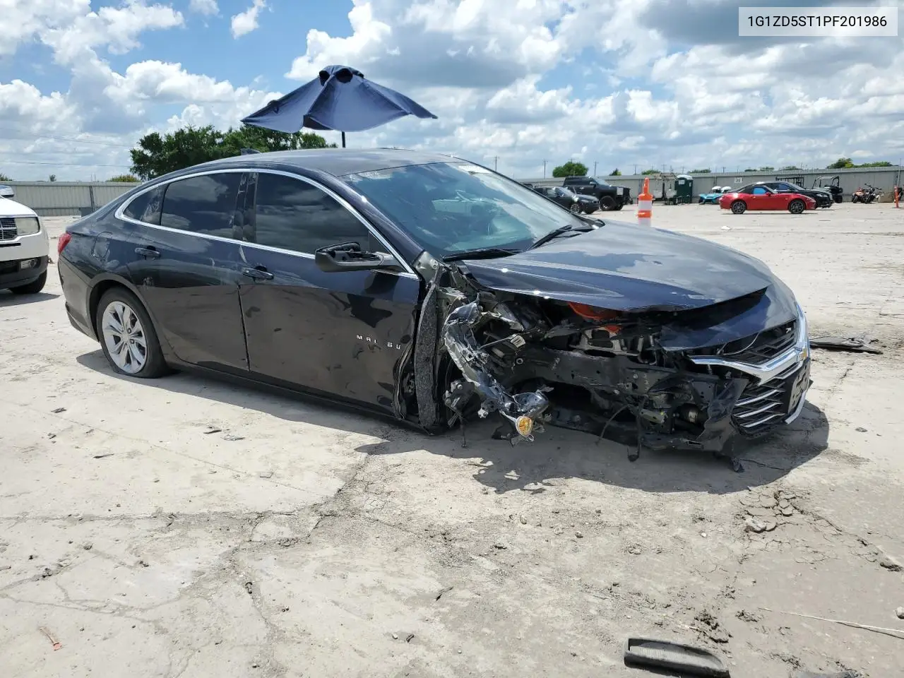 2023 Chevrolet Malibu Lt VIN: 1G1ZD5ST1PF201986 Lot: 56222995