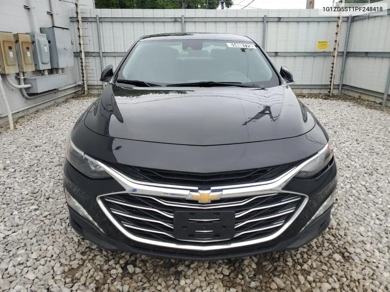 2023 Chevrolet Malibu Lt VIN: 1G1ZD5ST1PF248418 Lot: 61488775
