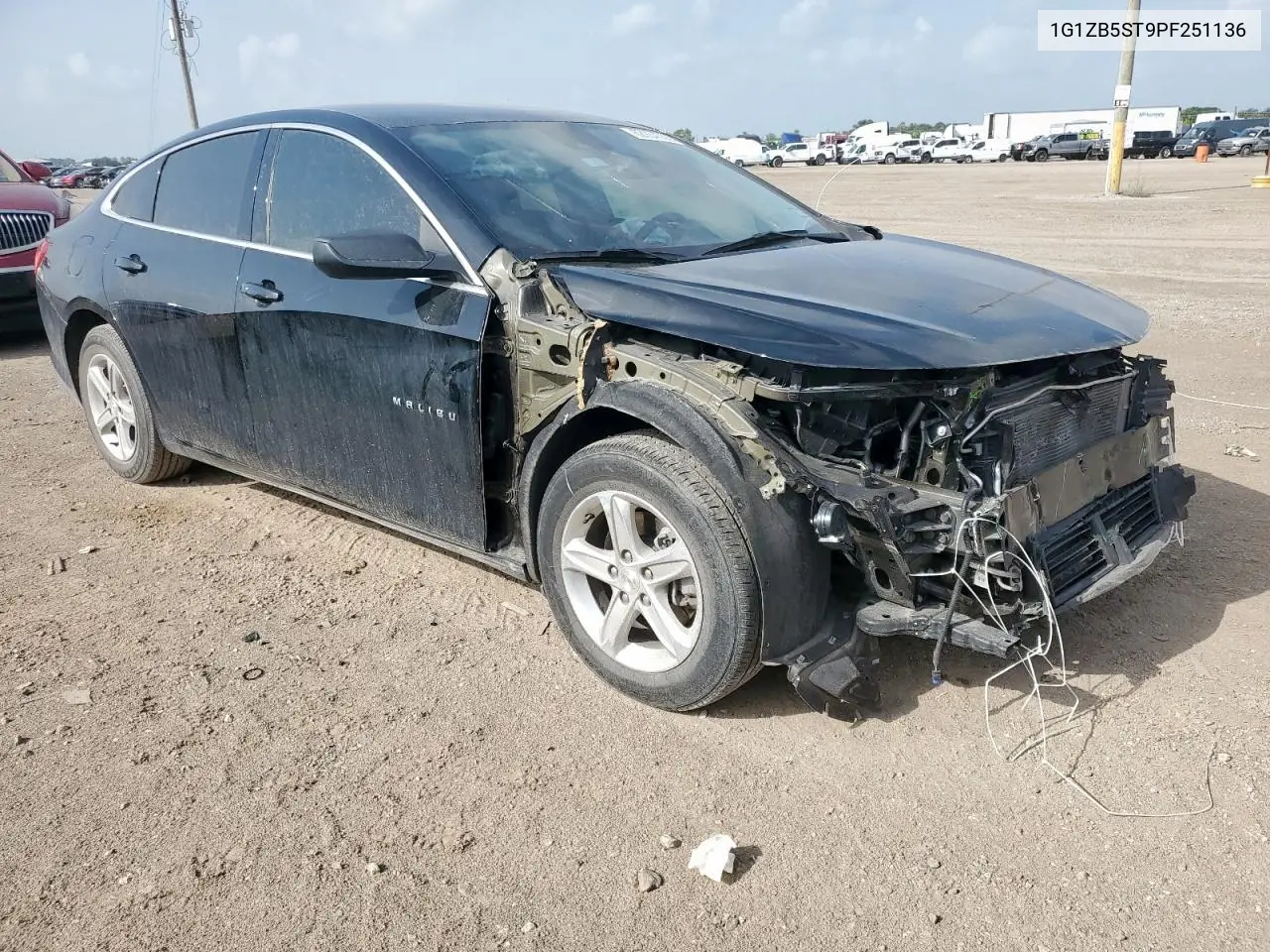 2023 Chevrolet Malibu Ls VIN: 1G1ZB5ST9PF251136 Lot: 62934535