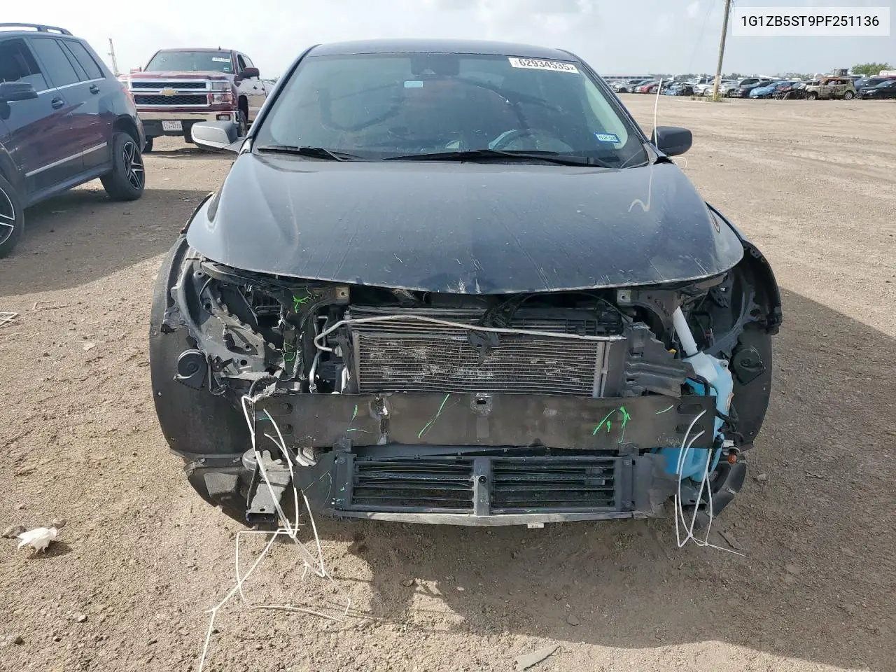 2023 Chevrolet Malibu Ls VIN: 1G1ZB5ST9PF251136 Lot: 62934535