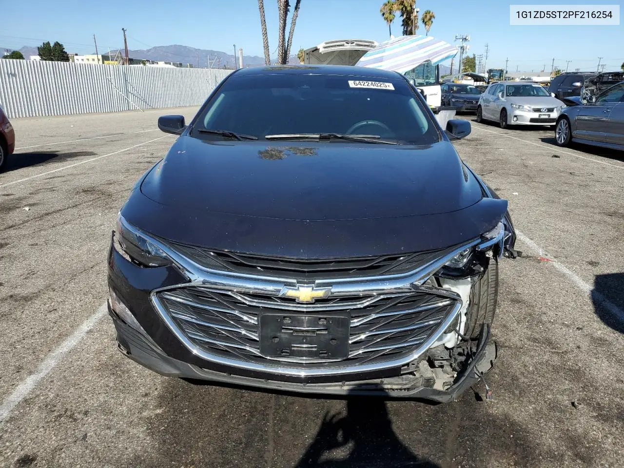 2023 Chevrolet Malibu Lt VIN: 1G1ZD5ST2PF216254 Lot: 64224025