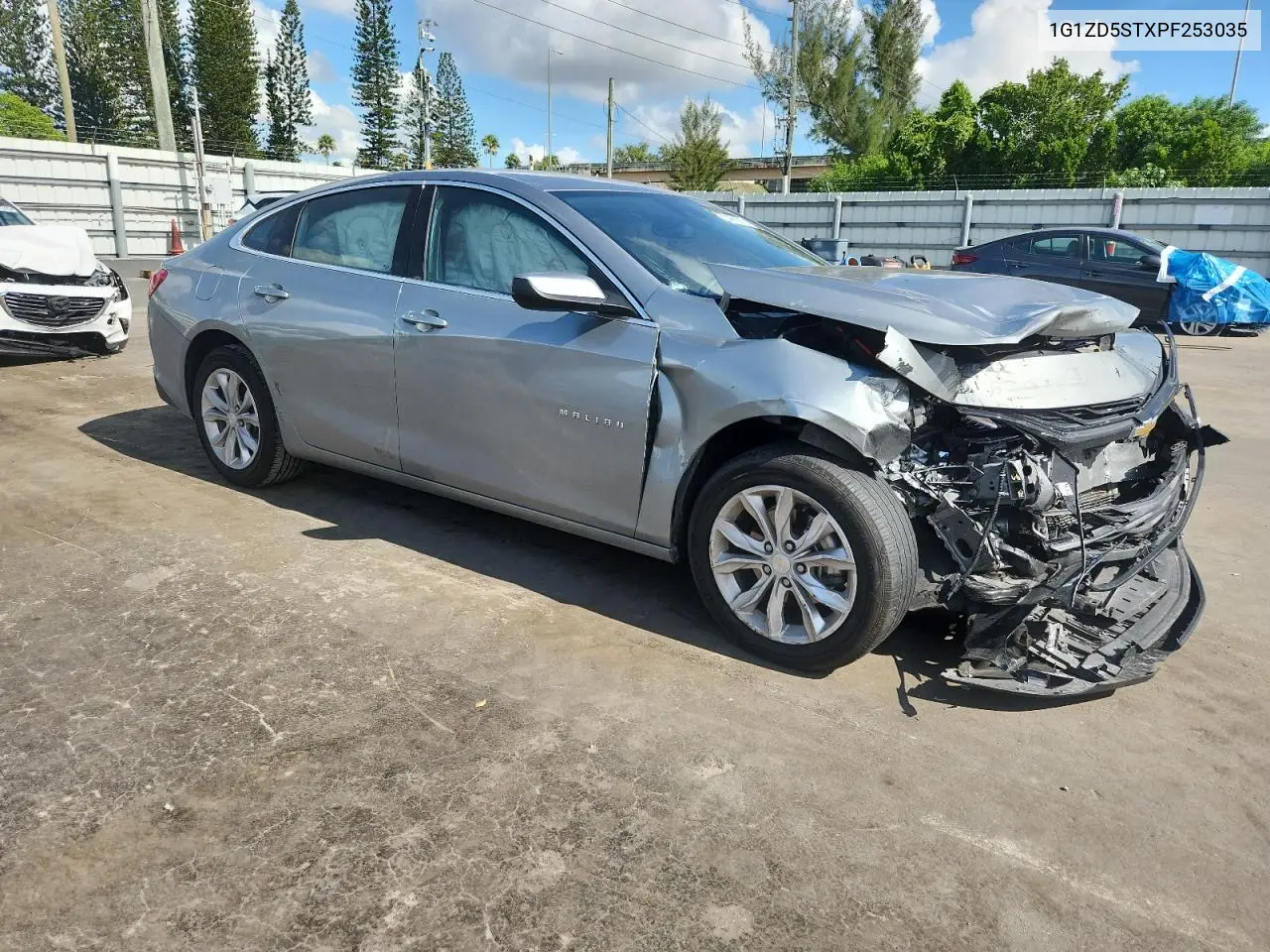 2023 Chevrolet Malibu Lt VIN: 1G1ZD5STXPF253035 Lot: 65439375