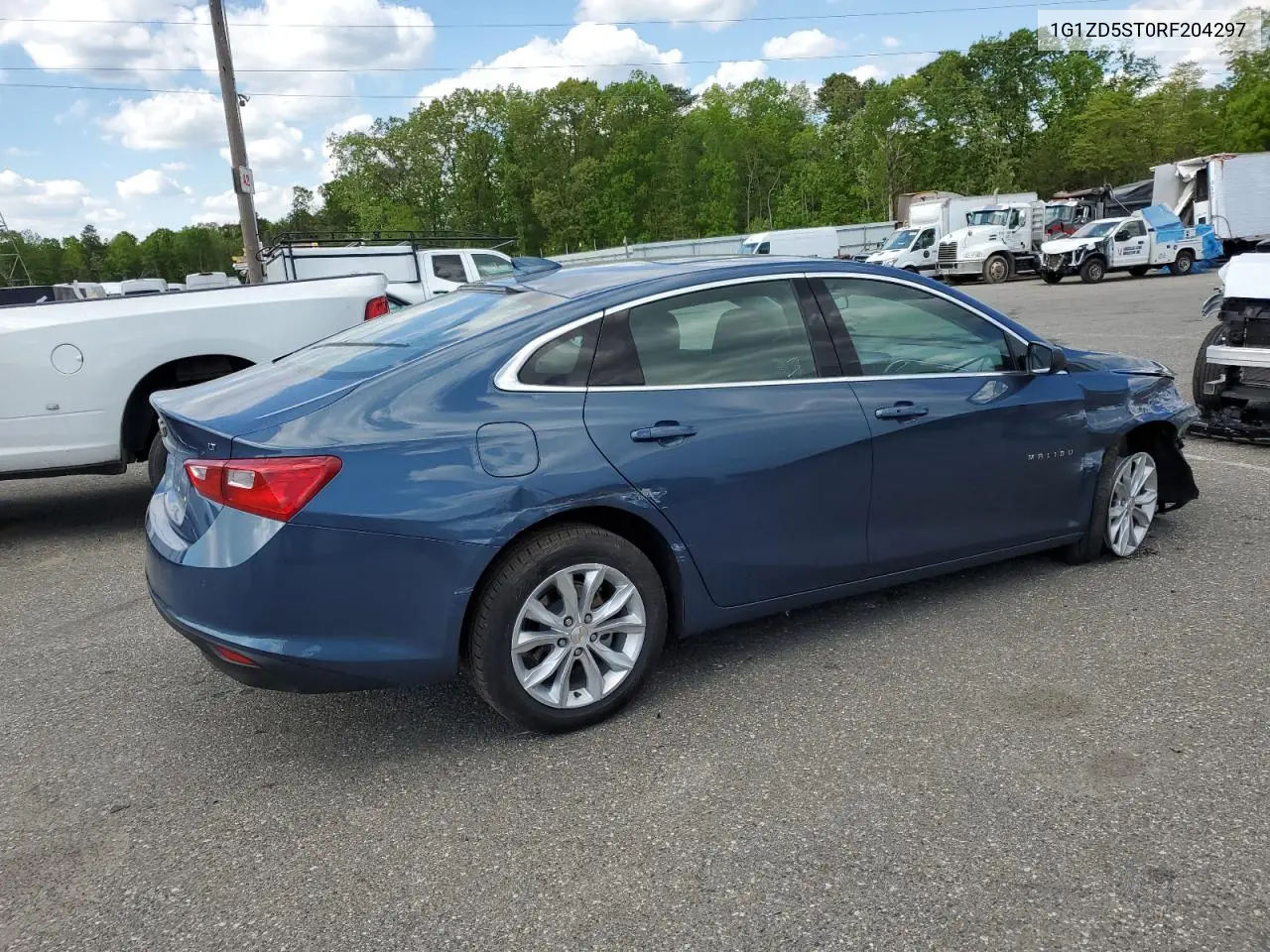 2024 Chevrolet Malibu Lt VIN: 1G1ZD5ST0RF204297 Lot: 55657665