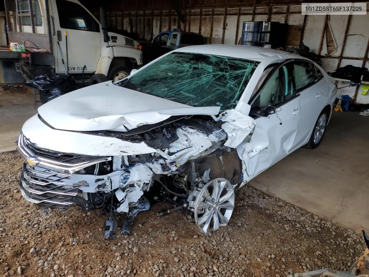 2025 Chevrolet Malibu Lt VIN: 1G1ZD5ST6SF137209 Lot: 53920745