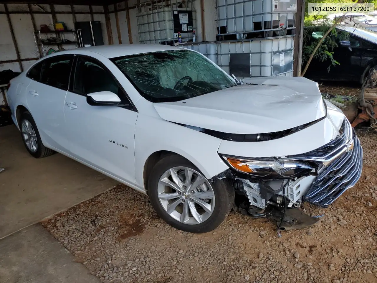 2025 Chevrolet Malibu Lt VIN: 1G1ZD5ST6SF137209 Lot: 53920745