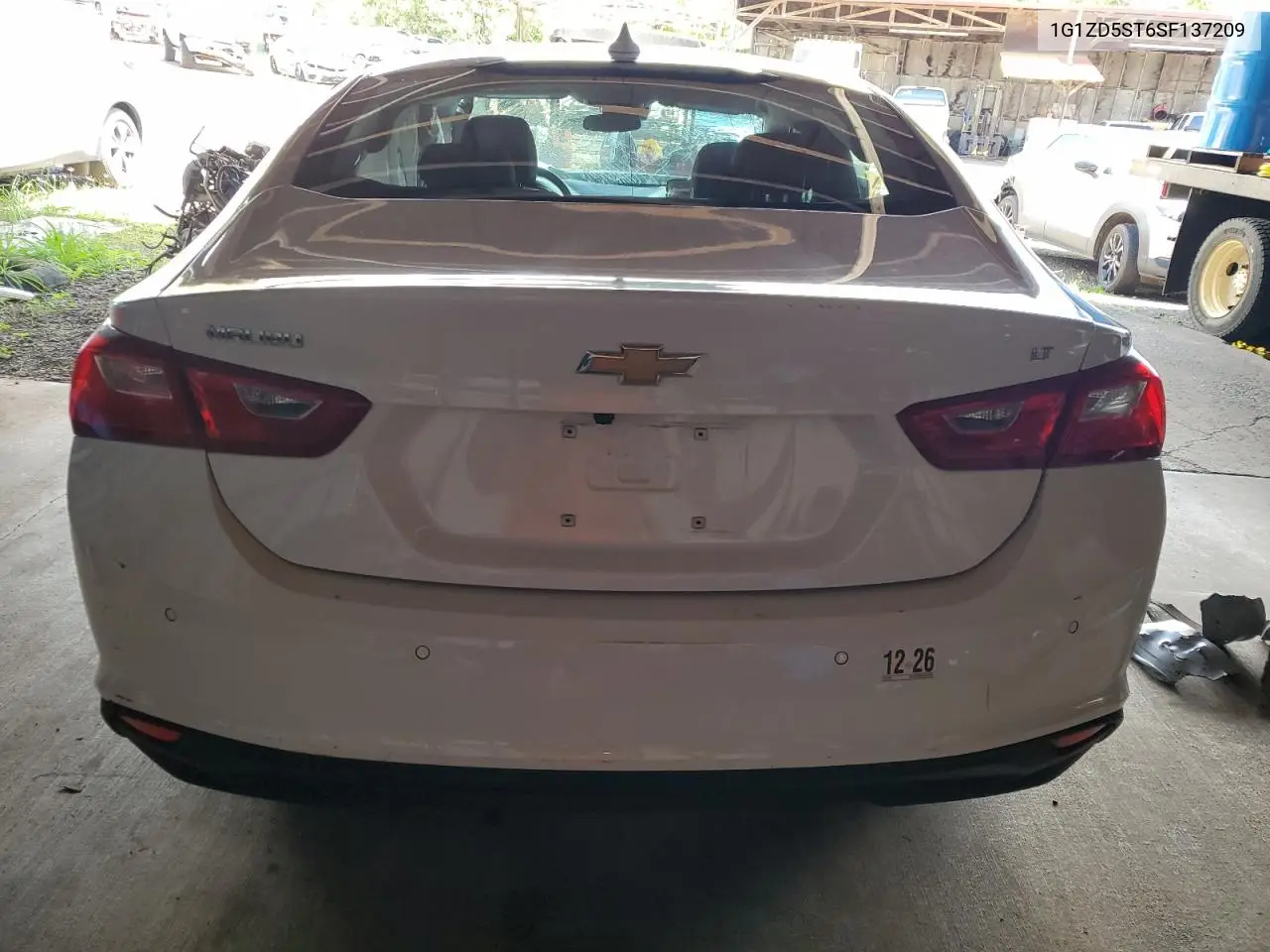 2025 Chevrolet Malibu Lt VIN: 1G1ZD5ST6SF137209 Lot: 53920745