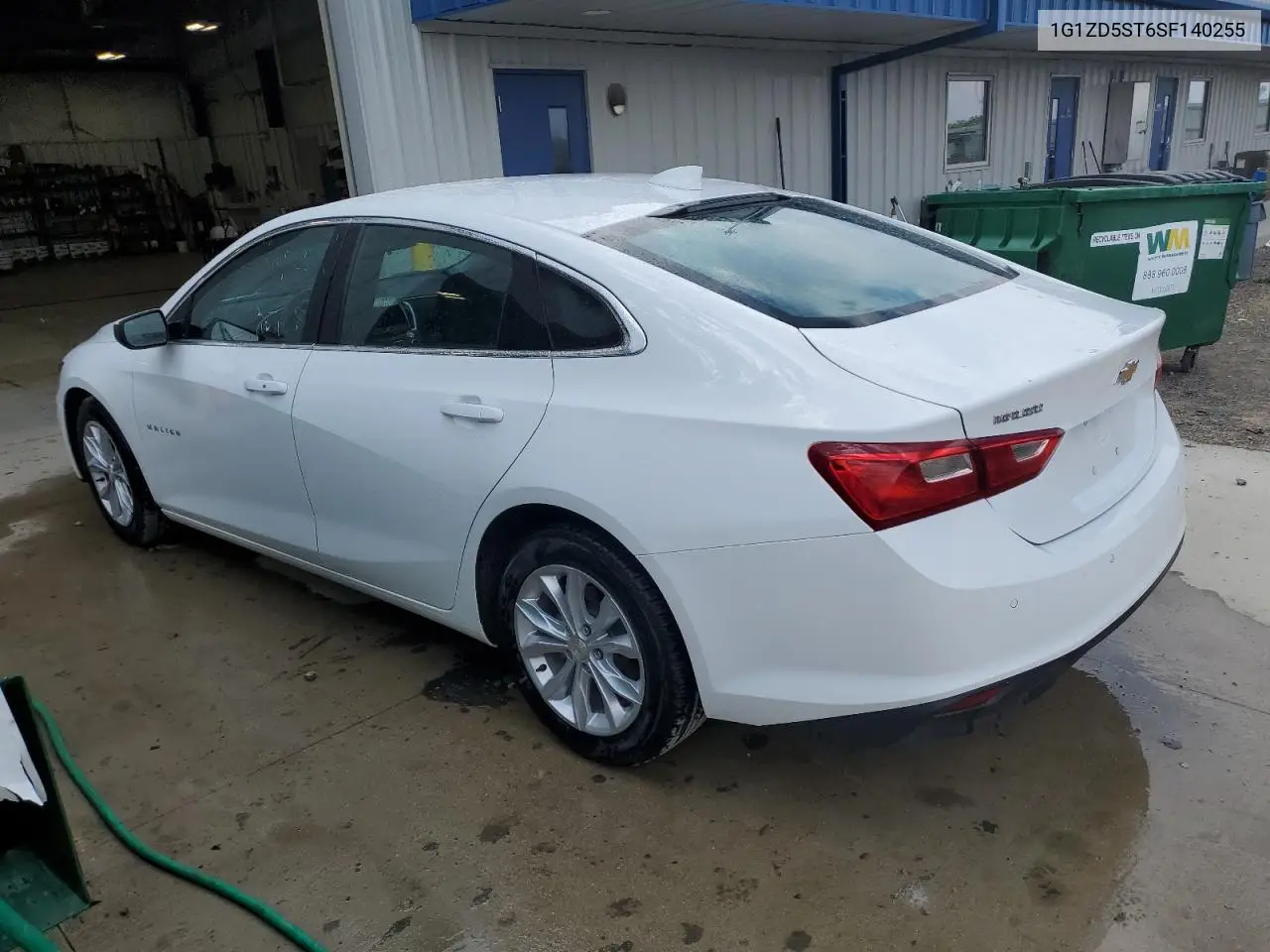 2025 Chevrolet Malibu Lt VIN: 1G1ZD5ST6SF140255 Lot: 57045045