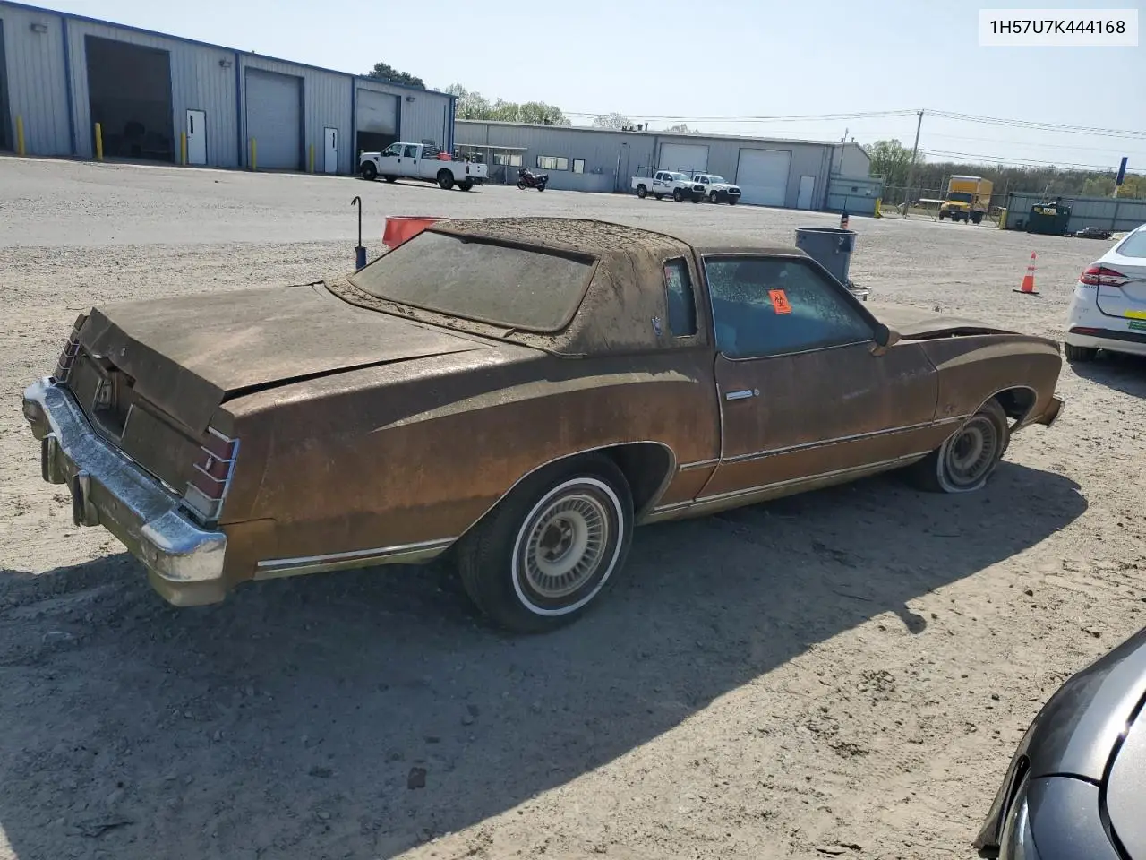 1977 Chevrolet Montecarlo VIN: 1H57U7K444168 Lot: 50740855