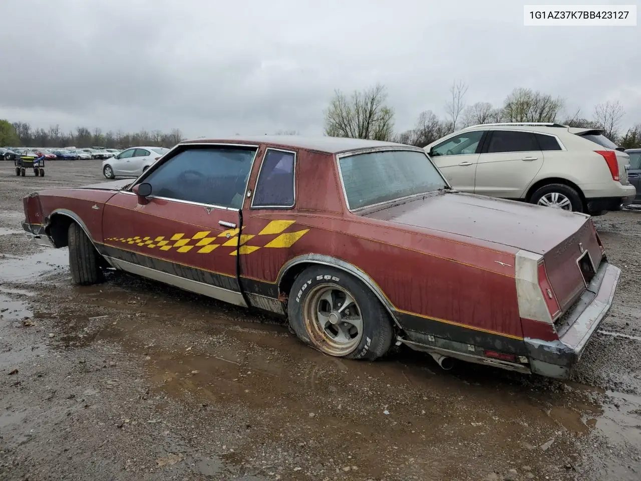 1981 Chevrolet Monte Carlo VIN: 1G1AZ37K7BB423127 Lot: 51288275