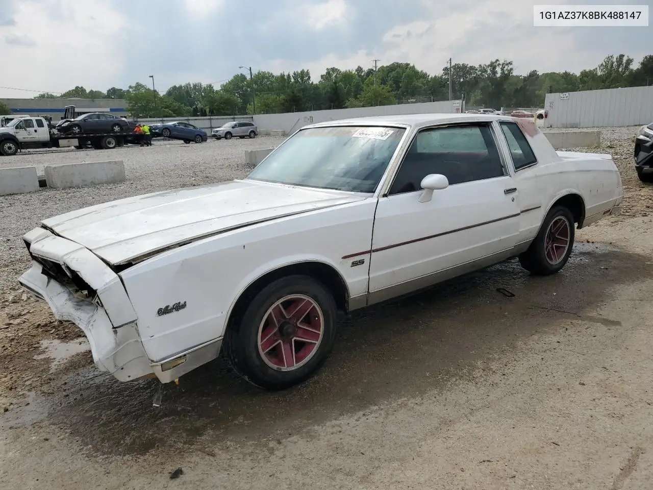 1981 Chevrolet Monte Carlo VIN: 1G1AZ37K8BK488147 Lot: 58366365