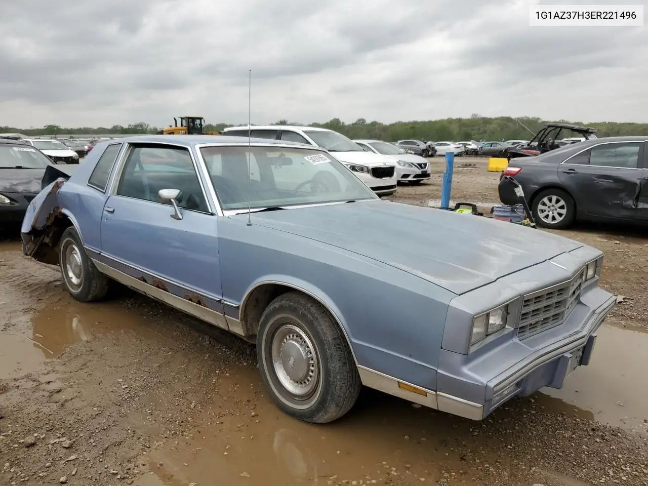 1984 Chevrolet Monte Carlo VIN: 1G1AZ37H3ER221496 Lot: 54297665
