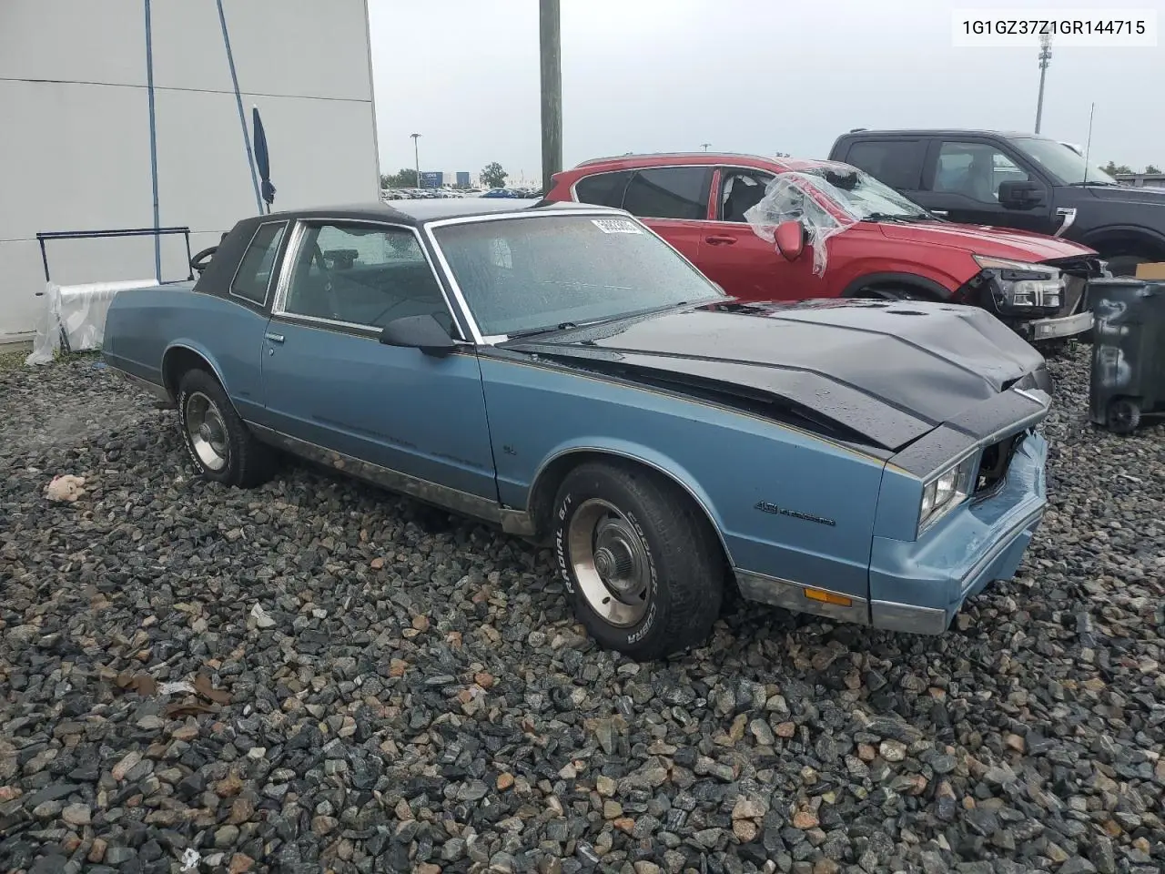 1986 Chevrolet Monte Carlo VIN: 1G1GZ37Z1GR144715 Lot: 56823805