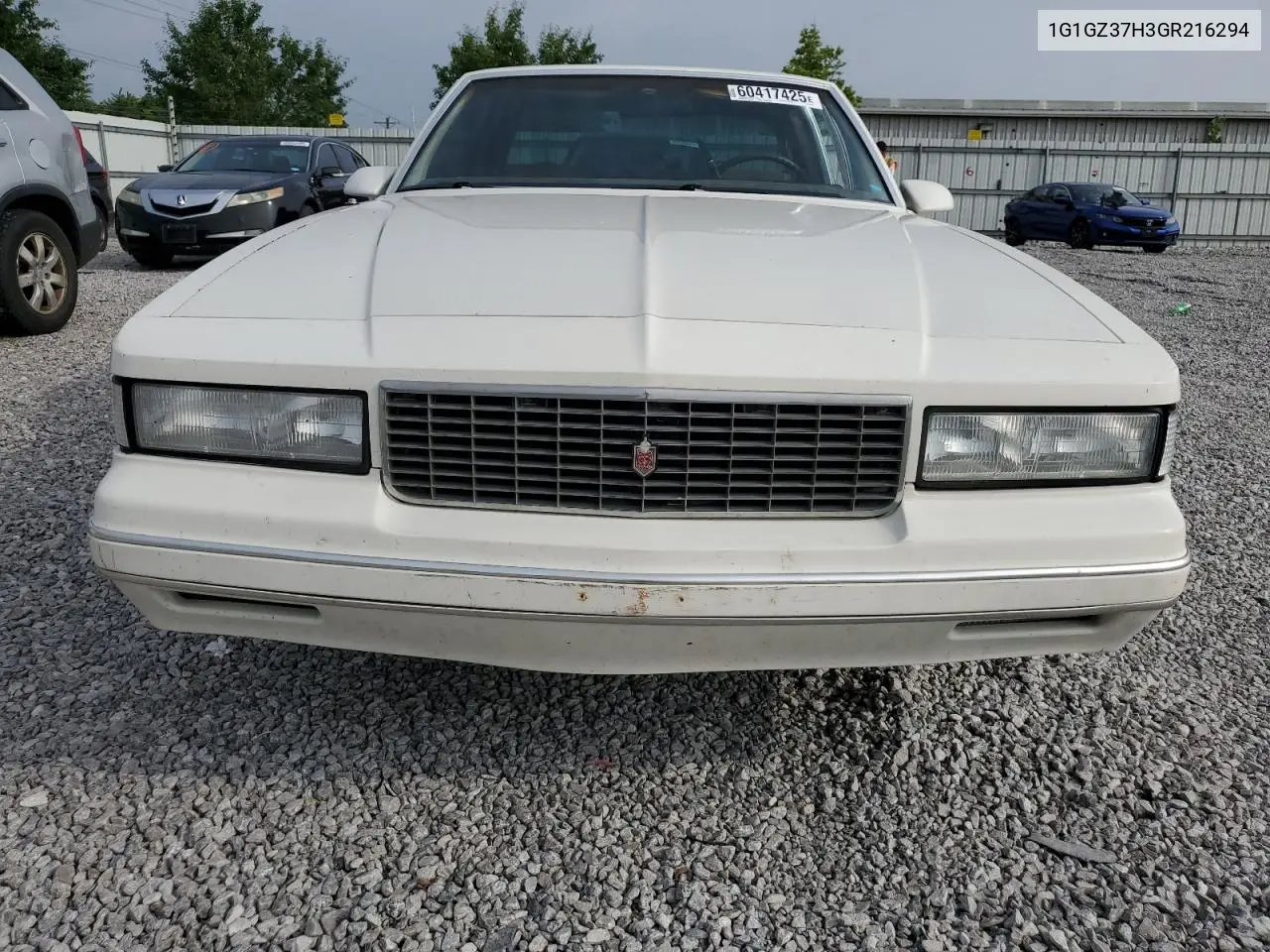 1986 Chevrolet Monte Carlo VIN: 1G1GZ37H3GR216294 Lot: 60417425