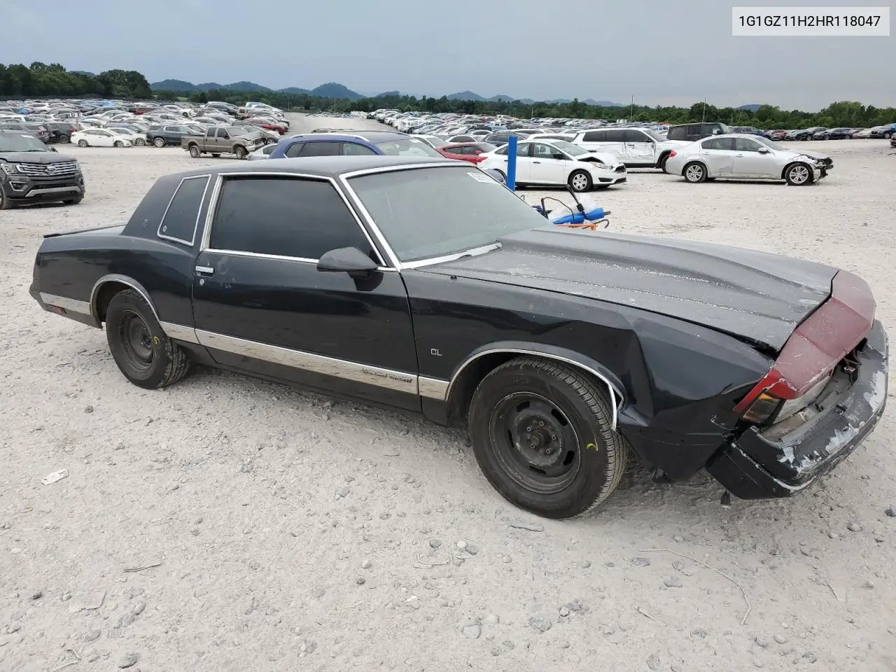 1987 Chevrolet Monte Carlo VIN: 1G1GZ11H2HR118047 Lot: 62698295