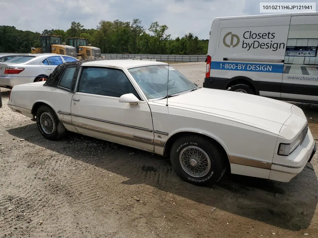 1988 Chevrolet Monte Carlo VIN: 1G1GZ11H6JP121941 Lot: 55831985