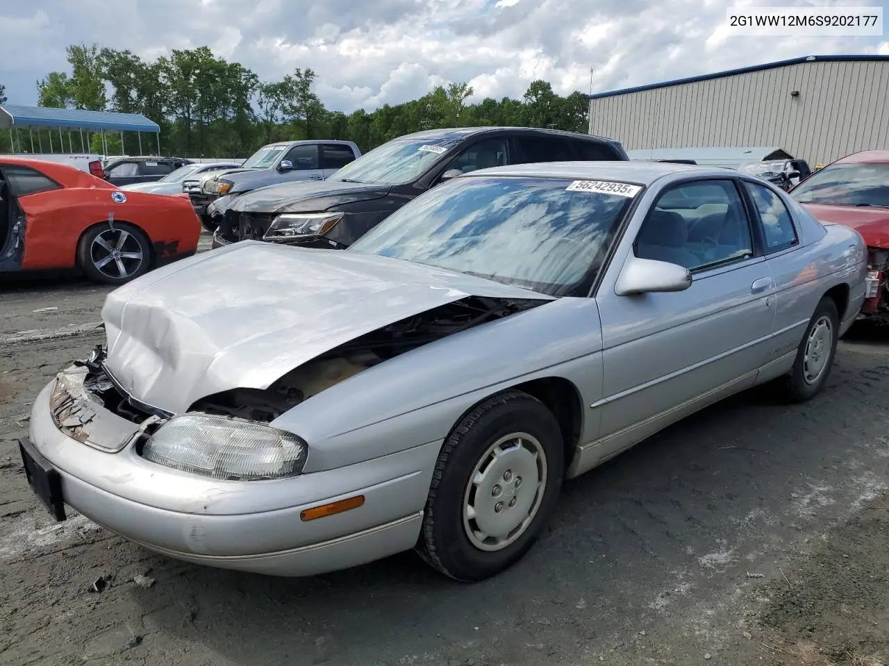 1995 Chevrolet Monte Carlo Ls VIN: 2G1WW12M6S9202177 Lot: 56242935
