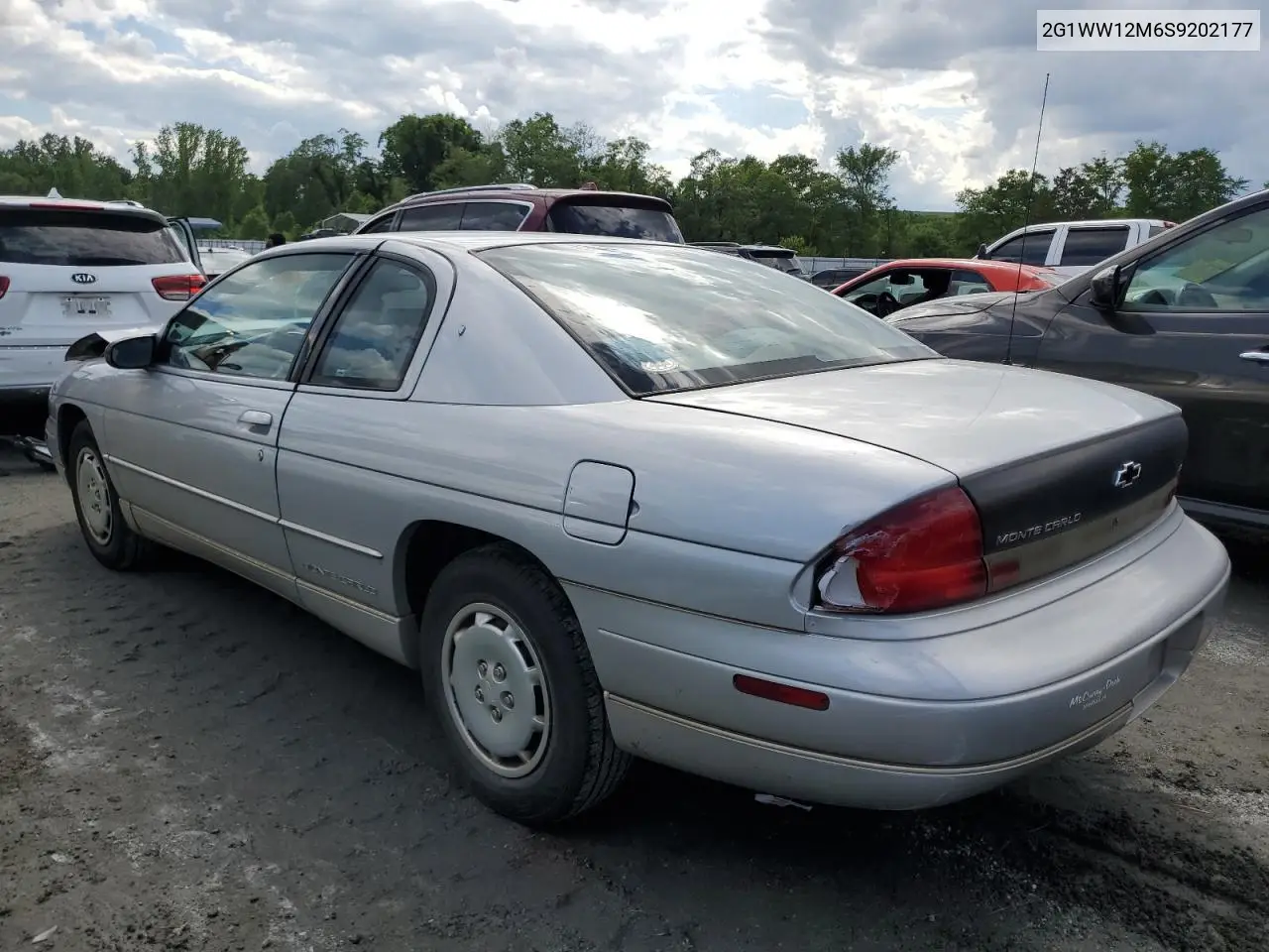 1995 Chevrolet Monte Carlo Ls VIN: 2G1WW12M6S9202177 Lot: 56242935