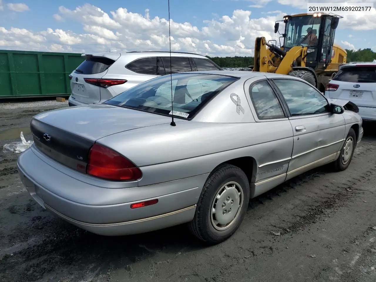 1995 Chevrolet Monte Carlo Ls VIN: 2G1WW12M6S9202177 Lot: 56242935