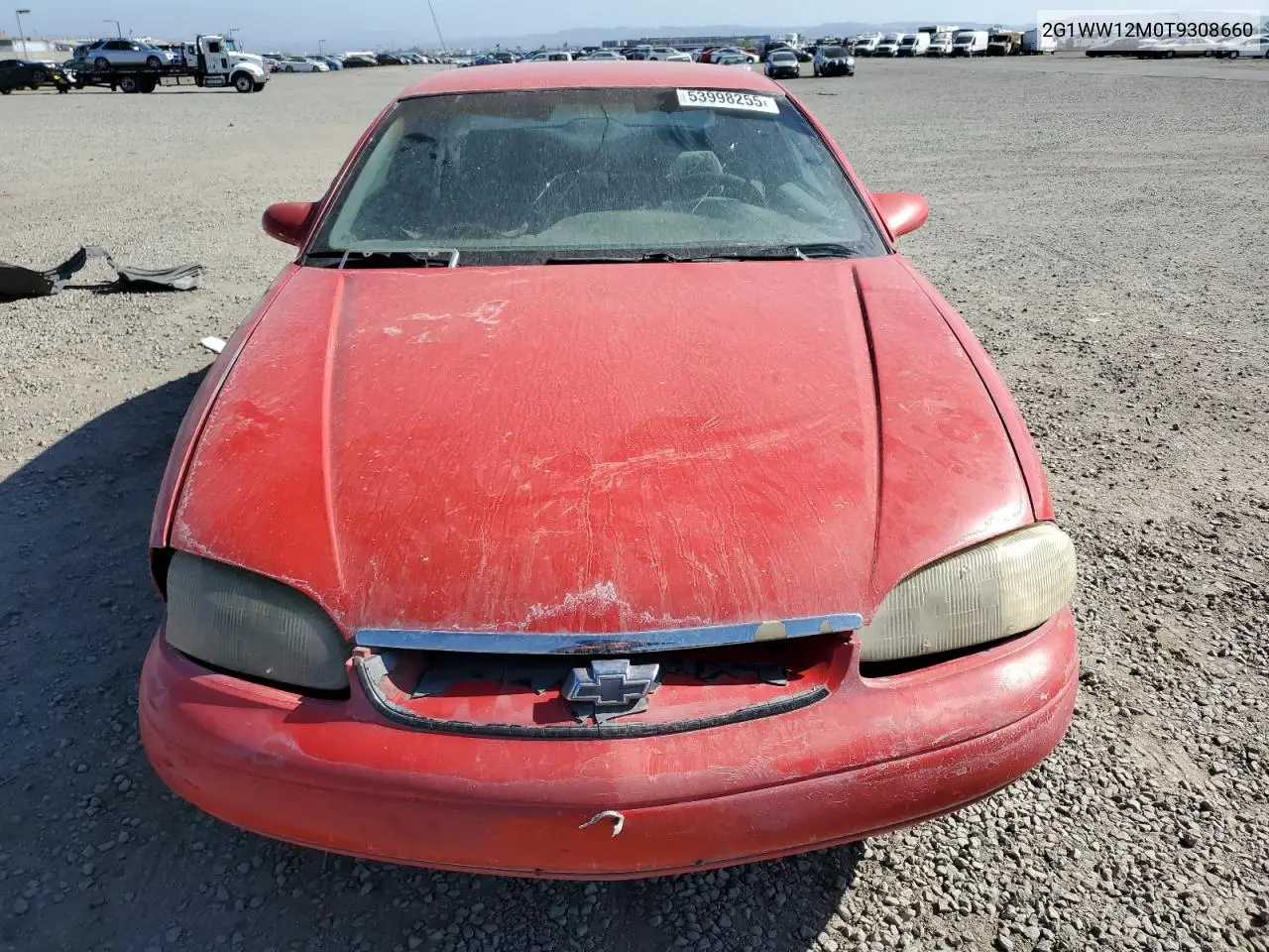 1996 Chevrolet Monte Carlo Ls VIN: 2G1WW12M0T9308660 Lot: 53998255