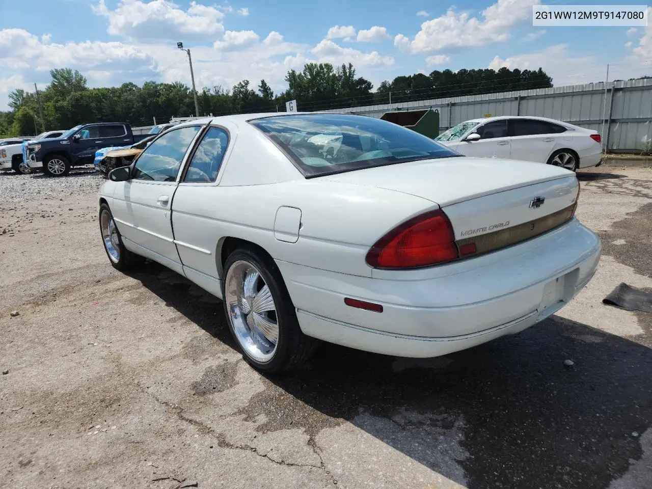 1996 Chevrolet Monte Carlo Ls VIN: 2G1WW12M9T9147080 Lot: 63085425