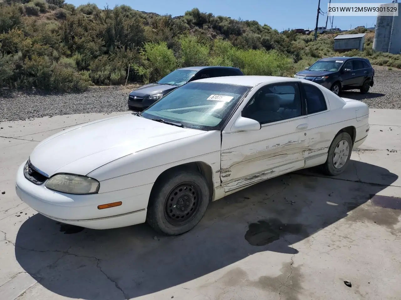 1998 Chevrolet Monte Carlo Ls VIN: 2G1WW12M5W9301529 Lot: 61875785