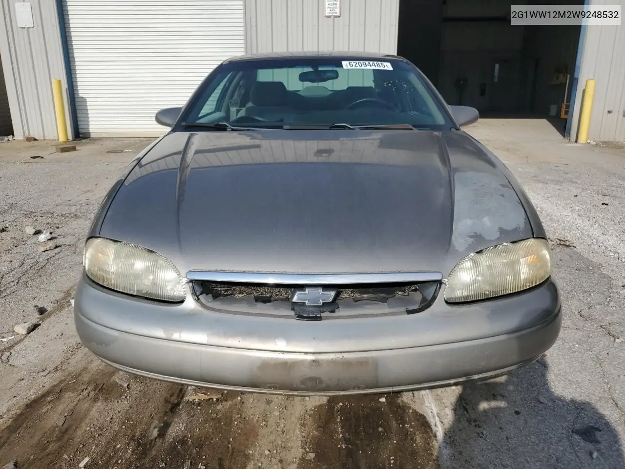 1998 Chevrolet Monte Carlo Ls VIN: 2G1WW12M2W9248532 Lot: 62094485