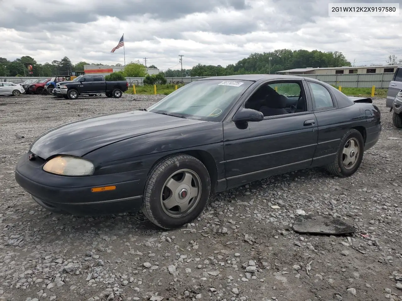 1999 Chevrolet Monte Carlo Z34 VIN: 2G1WX12K2X9197580 Lot: 56110725