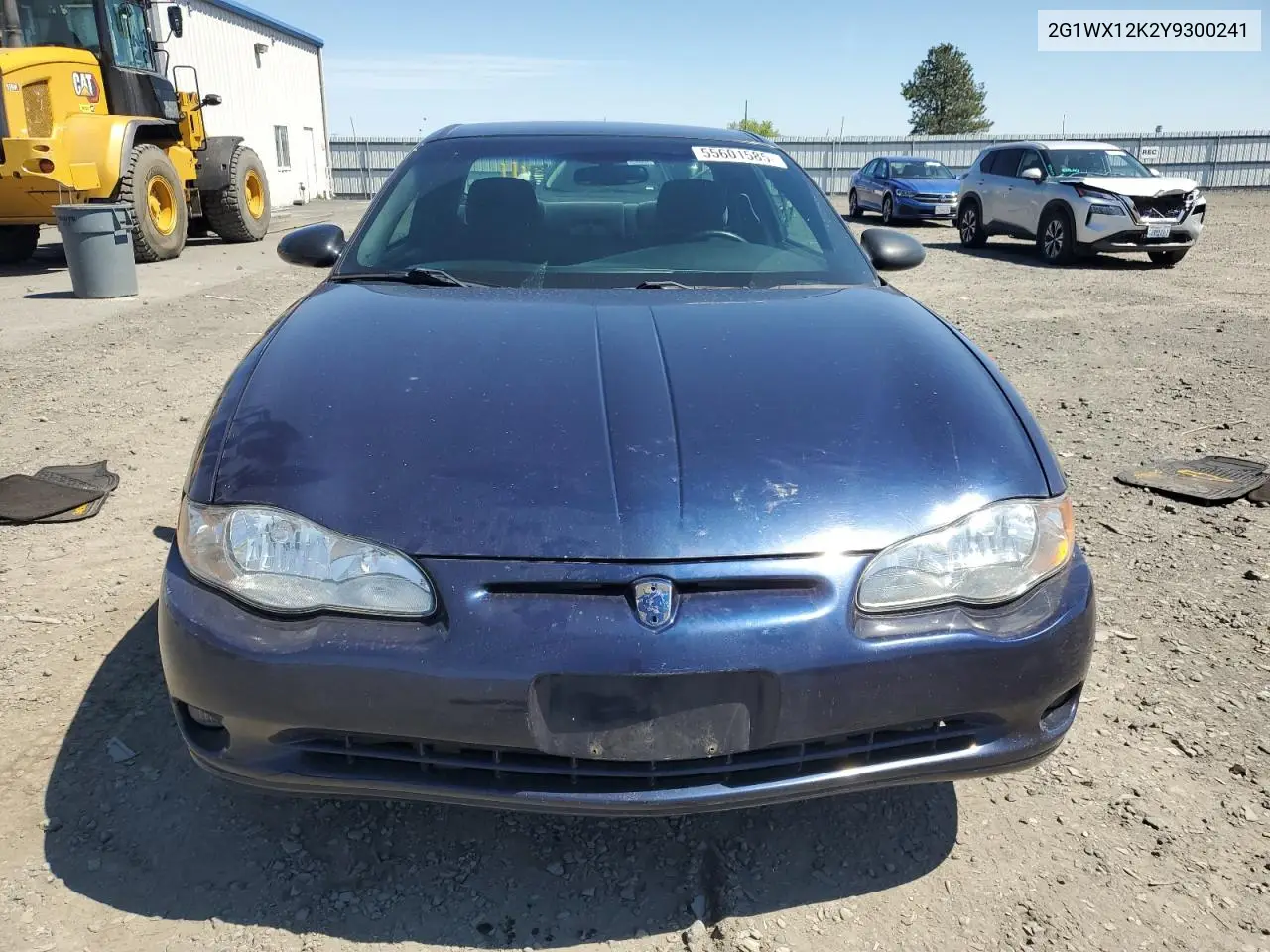 2000 Chevrolet Monte Carlo Ss VIN: 2G1WX12K2Y9300241 Lot: 55601585