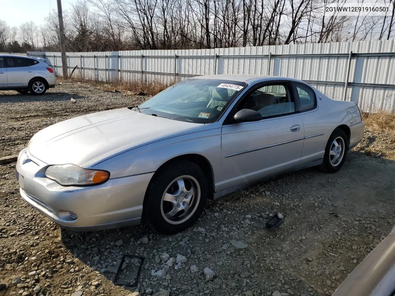 2001 Chevrolet Monte Carlo Ls VIN: 2G1WW12E919160501 Lot: 48454775