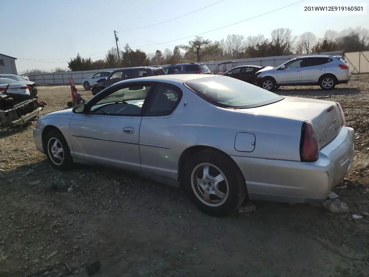 2001 Chevrolet Monte Carlo Ls VIN: 2G1WW12E919160501 Lot: 48454775