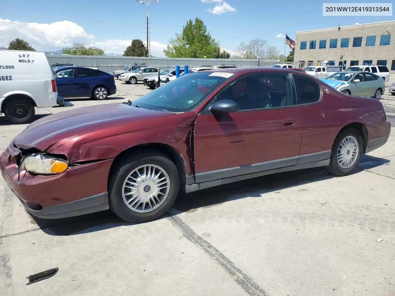 2001 Chevrolet Monte Carlo Ls VIN: 2G1WW12E419313544 Lot: 56325015