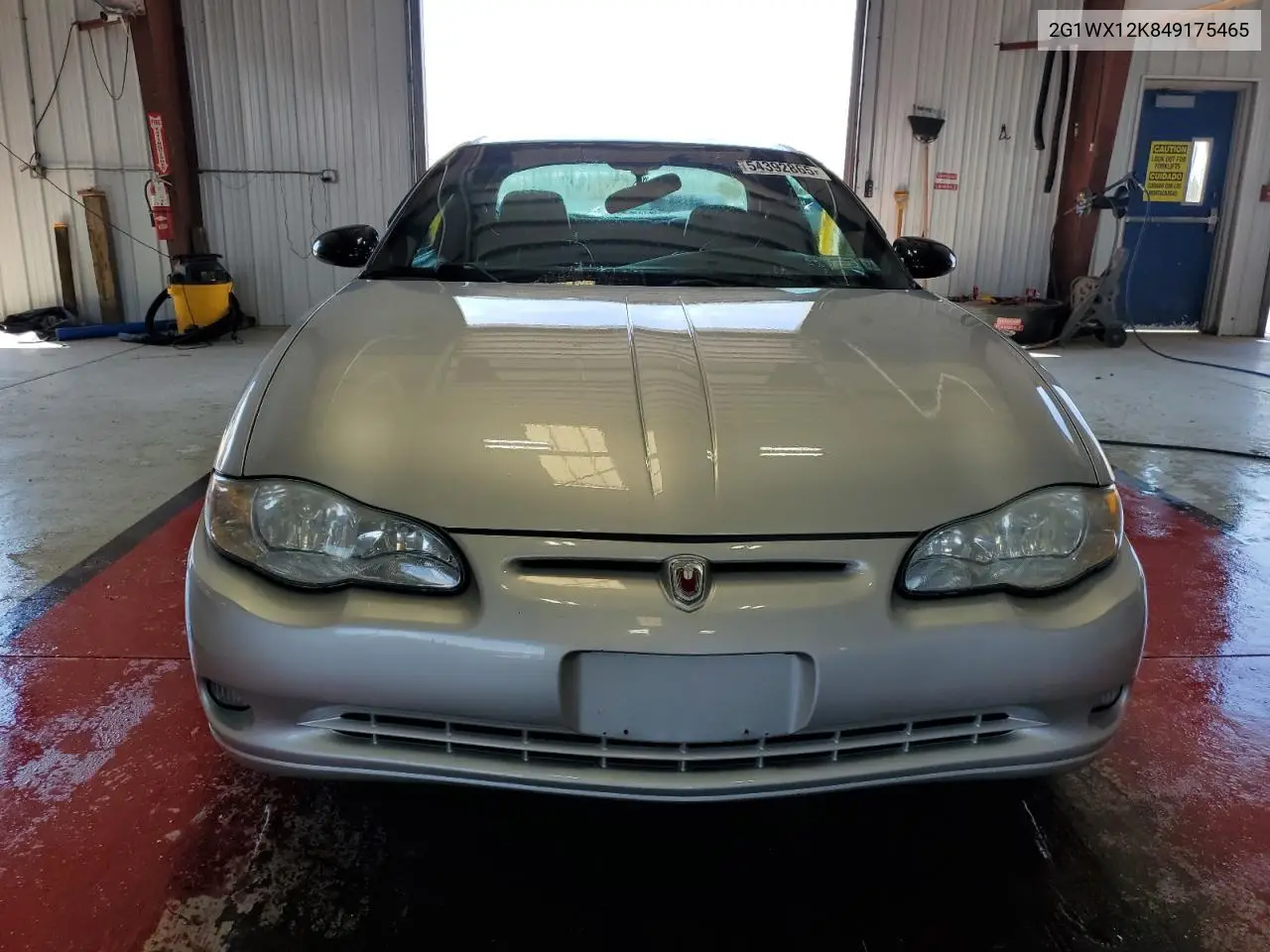 2004 Chevrolet Monte Carlo Ss VIN: 2G1WX12K849175465 Lot: 54392865